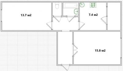 Продажа квартиры Омск. улица Волго-Донская, 8/1 Продажа квартиры Омск. улица Волго-Донская, 8/1
