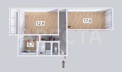 Продажа квартиры Омск.&nbsp;ул. Моторная, 4