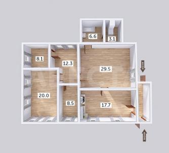 Продажа квартиры Омск. ул. 3-я Красноармейская, 10 Продажа квартиры Омск. ул. 3-я Красноармейская, 10