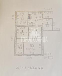 Продажа дома Омск.&nbsp;Балтийская 11-я, 6