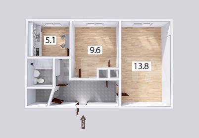 Продажа квартиры Омск. ул. Арнольда Нейбута, 64