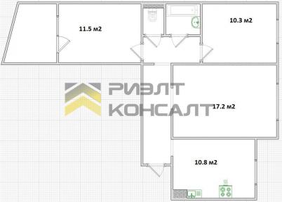 Продажа квартиры Омск.&nbsp;улица 70 лет Октября, 14, к.2