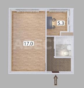 Продажа квартиры Омск. ул. 3-я Молодежная, 75