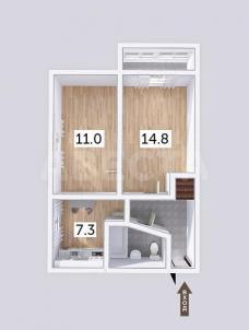 Продажа квартиры Омск. ул. Челюскинцев, 83Б