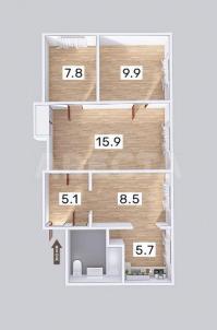Продажа квартиры Омск. ул. Глинки, 2А