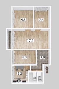 Продажа квартиры Омск. ул. Моторная, 13