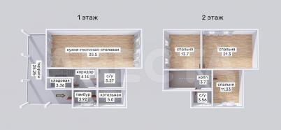 Продажа квартиры Омский. . Красноярка, ул. 2-я Рябиновая, 11А