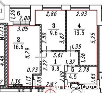Продажа квартиры Омск. Крупской, 13к1