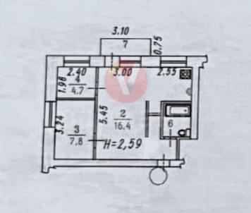 Продажа квартиры Омск. улица 5-й Армии 135