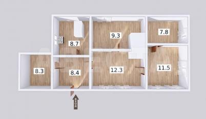 Продажа квартиры Омский. . Красноярка, ул. Советская, 2