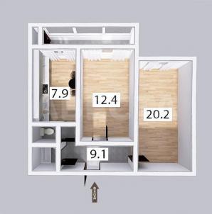 Продажа квартиры Омск. ул. Масленникова, 70