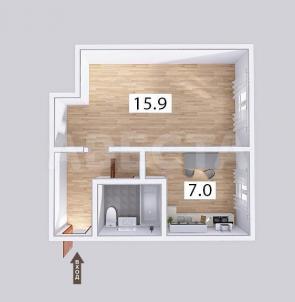 Продажа квартиры Омск. ул. 75 Гвардейской бригады, 18б