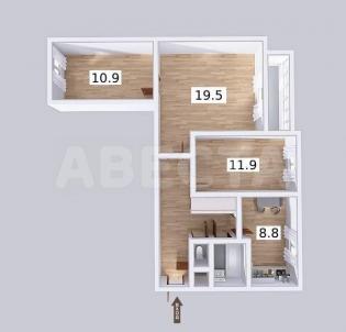 Продажа квартиры Омск. посёлок 111-я Стройплощадка, 5