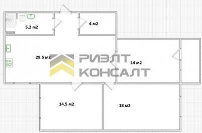 Продажа квартиры Омск. проспект Комарова, 16