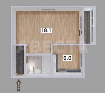 Продажа квартиры Омск. 50 лет Профсоюзов , 83