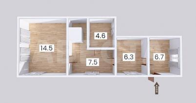 Продажа квартиры Омск. ул. 3-я Ремесленная, 87