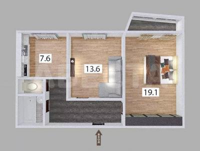 Продажа квартиры Омск. п. Биофабрика, 12к1