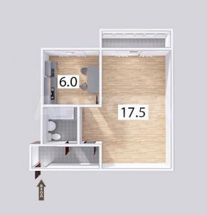 Продажа квартиры Омск. пр-кт. Космический, 33