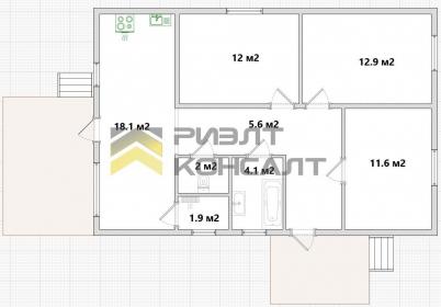 Продажа дома Омский район, посёлок Магистральный