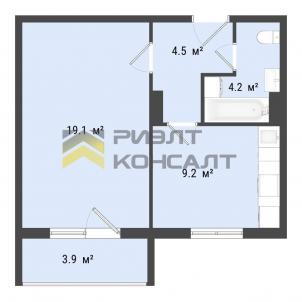 Продажа квартиры Омск.&nbsp;Биофабрика.&nbsp;г Омск, поселок Биофабрика, д 18 к 1, кв 62
