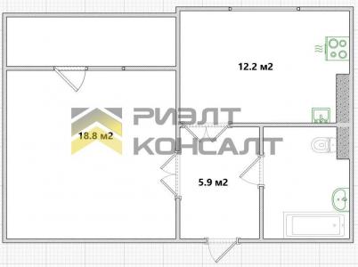 Продажа квартиры Омск.&nbsp;улица 2-я Поселковая, 61