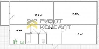 Продажа квартиры Омск.&nbsp;улица 50-летия ВЛКСМ, 9