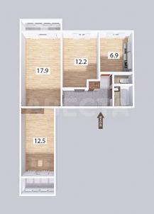 Продажа квартиры Омск.&nbsp;ул. Волочаевская, 9В