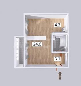 Продажа квартиры Омск.&nbsp;ул. Сали Катыка, 3