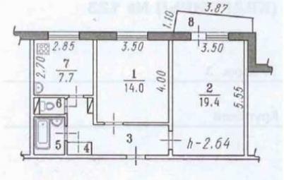 Продажа квартиры Омск.&nbsp;улица Крупской 19/3