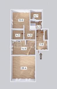 Продажа квартиры Омск.&nbsp;ул. 2-я Ремесленная, 85А