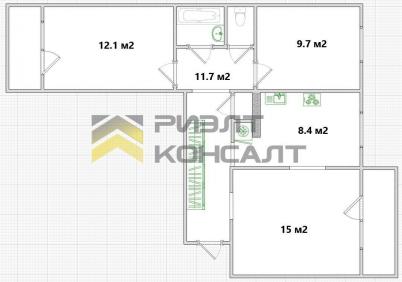 Продажа квартиры Омск.&nbsp;улица 3-я Любинская, 17