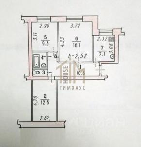 Продажа квартиры Омск.&nbsp;Харьковская ул., 25к2