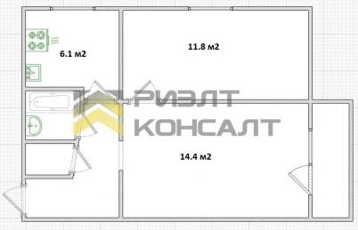 Продажа квартиры Омск.&nbsp;улица Волховстроя, 79