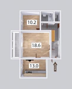 Продажа квартиры Омск.&nbsp;пр-кт. Карла Маркса, 22а