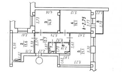 Продажа квартиры Омск.&nbsp;проспект Комарова 14к1