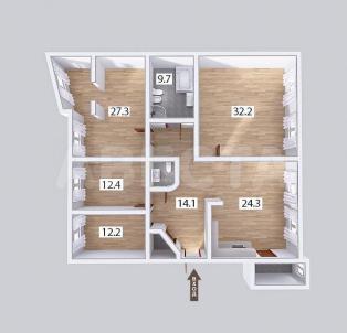 Продажа квартиры Омск.&nbsp;ул. Маршала Жукова, 101