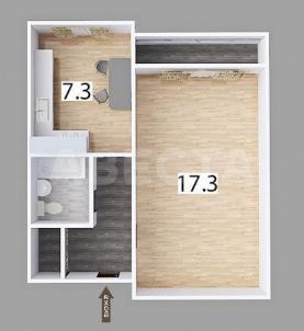 Продажа квартиры Омск.&nbsp;ул. Попова, 3/3