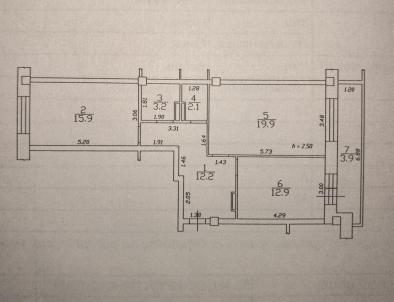 Продажа квартиры Омск.&nbsp;Пригородная ул., 23