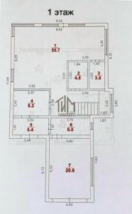 Продажа дома Омский.&nbsp;Усть-Заостровка.&nbsp;Западная ул., 15
