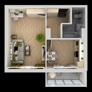 Продажа новостройки Омск.&nbsp;пр-д Амурский 4-й, 5