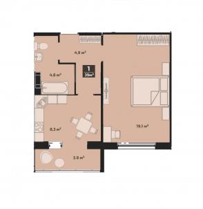 Продажа новостройки Омск.&nbsp;пр-д Амурский 4-й, 5