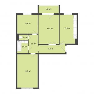 Продажа новостройки Омск.&nbsp;пр-д Амурский 4-й, 5