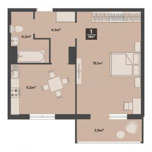 Продажа новостройки Омск.&nbsp;пр-д Амурский 4-й, 5