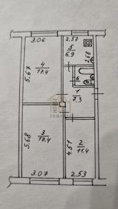 Продажа квартиры Омск.&nbsp;Добровольского ул., 6