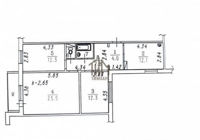 Продажа квартиры Омск.&nbsp;Молодова ул., 24