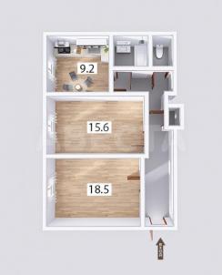 Продажа квартиры Омск.&nbsp;пр-кт. Карла Маркса, 22а