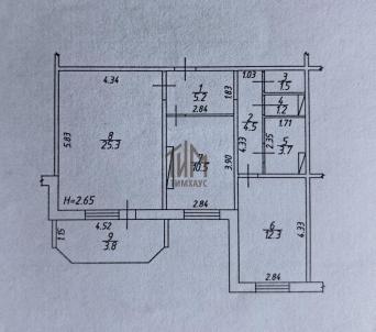 Продажа квартиры Омск.&nbsp;Архитекторов б-р., 17к1