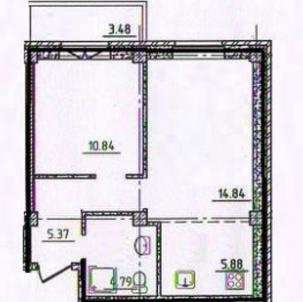 Продажа квартиры Омск.&nbsp;Ватутина ул., 29/2