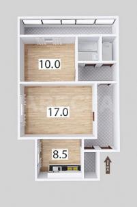 Продажа квартиры Омск.&nbsp;ул. Лукашевича, 25А