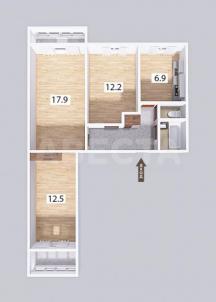 Продажа квартиры Омск.&nbsp;ул. Волочаевская, 9В